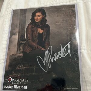 Phoebe Tonkin The Originals/ Vampire Diairies Autograph